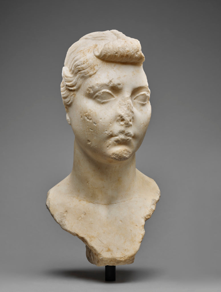 Unknown:Portrait Bust of Livia, Poster Print Wall Art