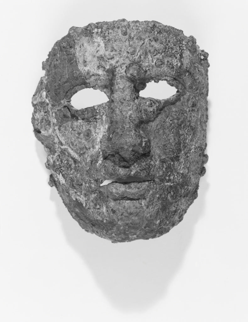 Unknown:Mask of a Male Face, Poster Print Wall Art