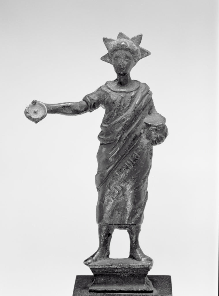 Unknown:Imitation of a Statuette of Helios, Poster Print Wall Art