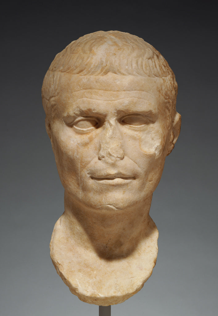Unknown:Portrait of Julius Caesar, Poster Print Wall Art