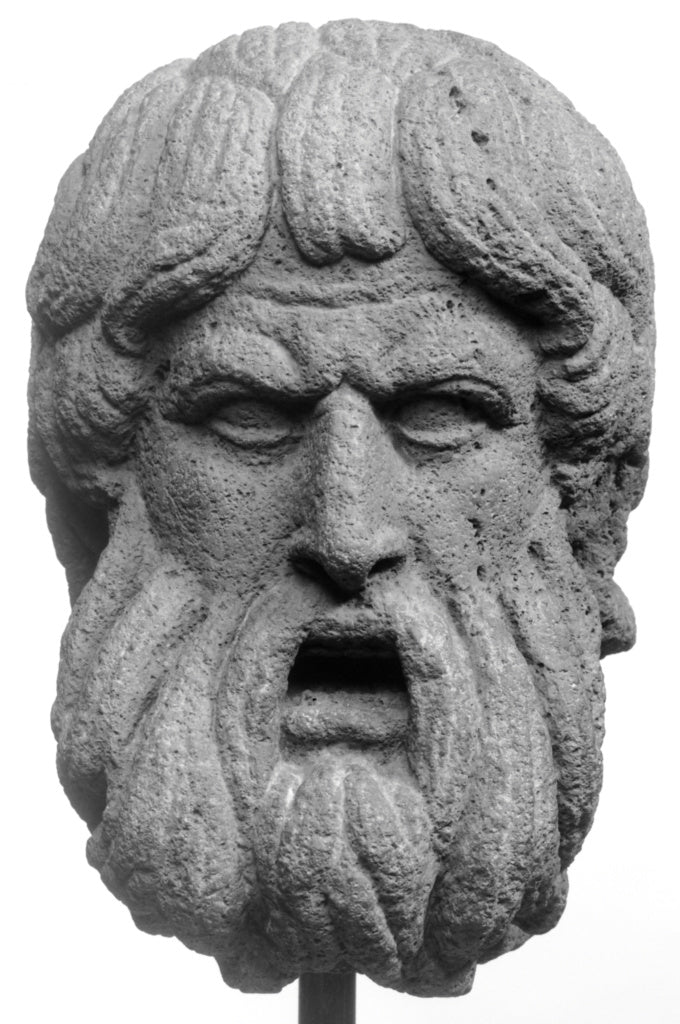 Unknown:Portrait of Thespis (?), Poster Print Wall Art