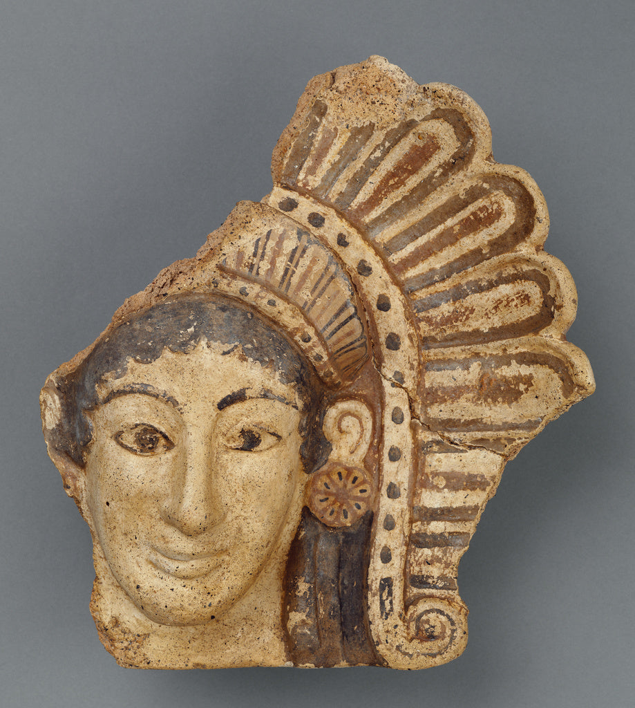 Unknown:Antefix Fragment, Poster Print Wall Art
