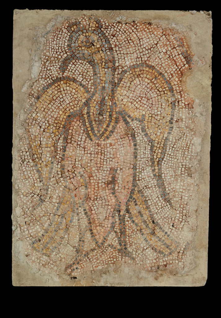 Unknown:Mosaic Fragment with Bird, Poster Print Wall Art