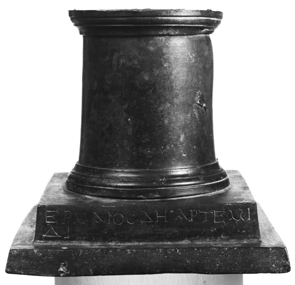 Unknown:Pedestal for a Statuette, Poster Print Wall Art