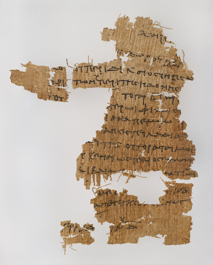 Unknown:Fragment of a Letter, Poster Print Wall Art