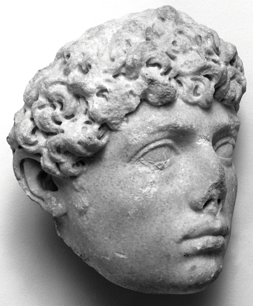 Unknown:Relief Portrait of an Antonine Prince, Poster Print Wall Art
