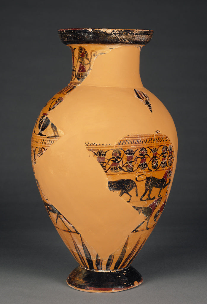 Castellani Painter:Attic Black-Figure Amphora (Tyrrhenian), Poster Print Wall Art