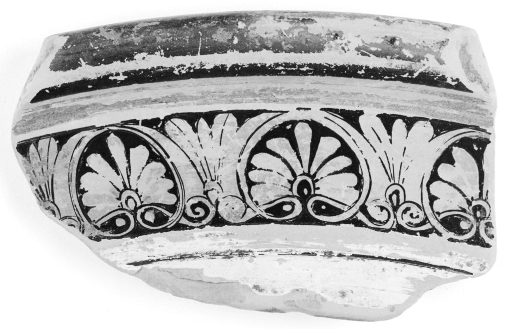 Unknown:Attic White-Ground Calyx Krater Fragment, Poster Print Wall Art