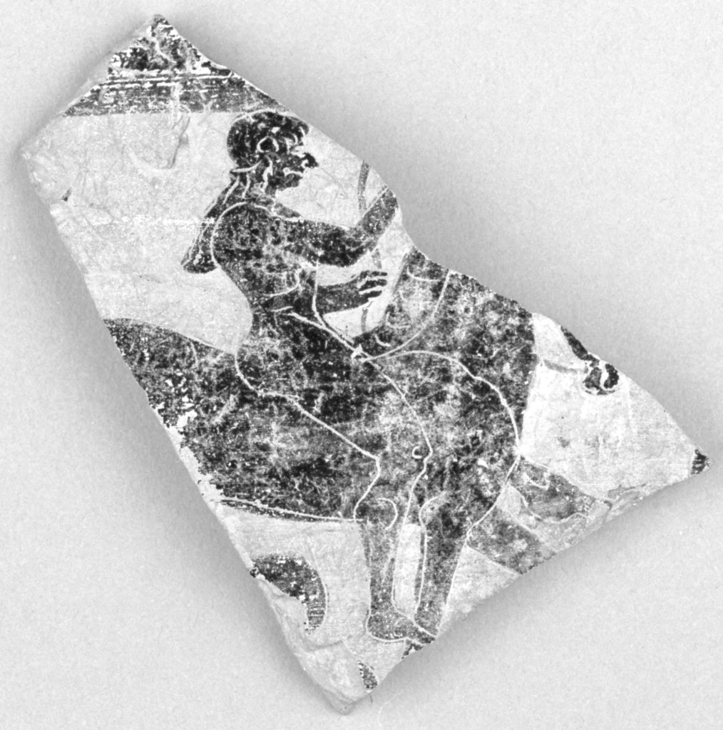 Unknown Artist:Etruscan Vase Fragment, Poster Print Wall Art