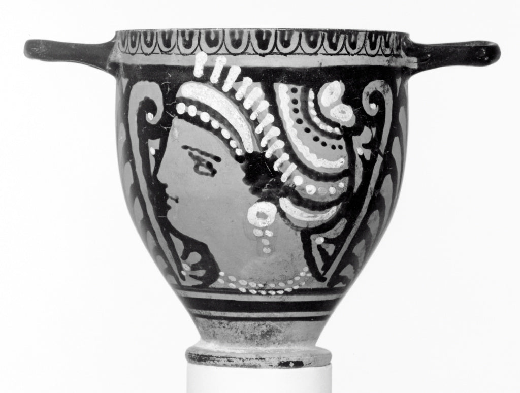 Stoke-on-Trent PainterAttributed to:Apulian Skyphos, Poster Print Wall Art