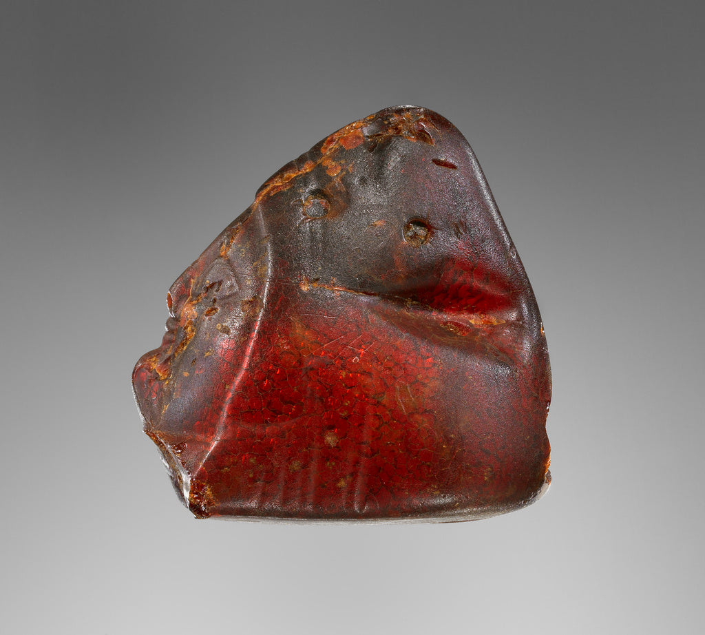 Unknown:Pendant: Female Head in Profile, Poster Print Wall Art