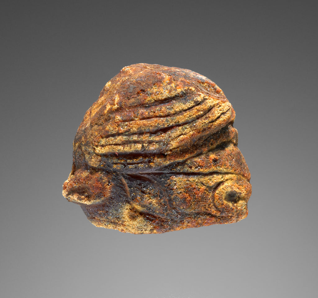 Unknown:Pendant: Horse's Head in Profile, Poster Print Wall Art