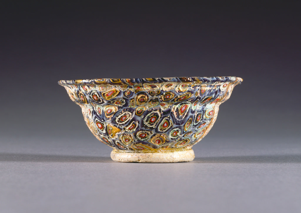 Unknown:Mosaic Glass Bowl, Poster Print Wall Art