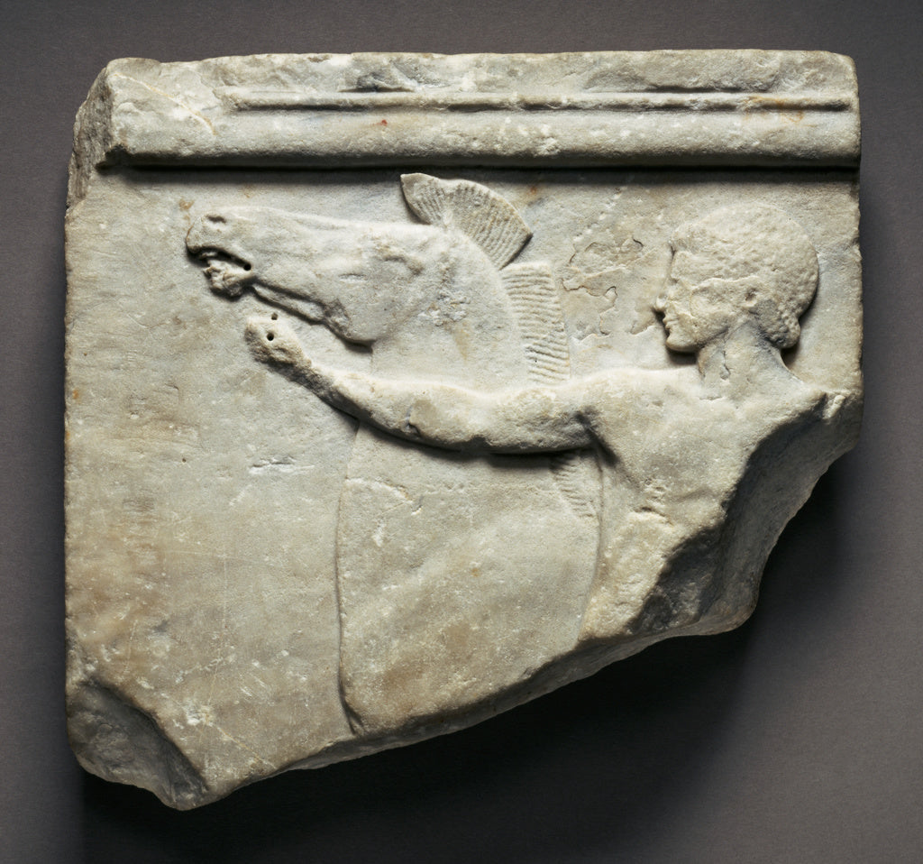 Unknown:Votive Relief (The Cottenham Relief), Poster Print Wall Art