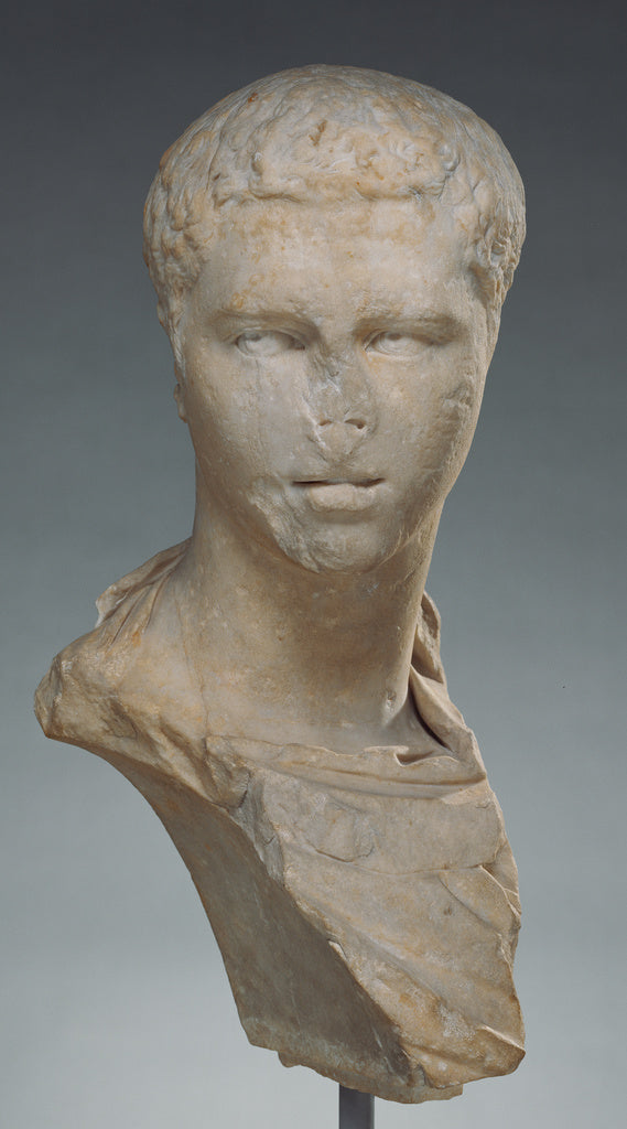 Unknown:Portrait Bust of Geta, Poster Print Wall Art