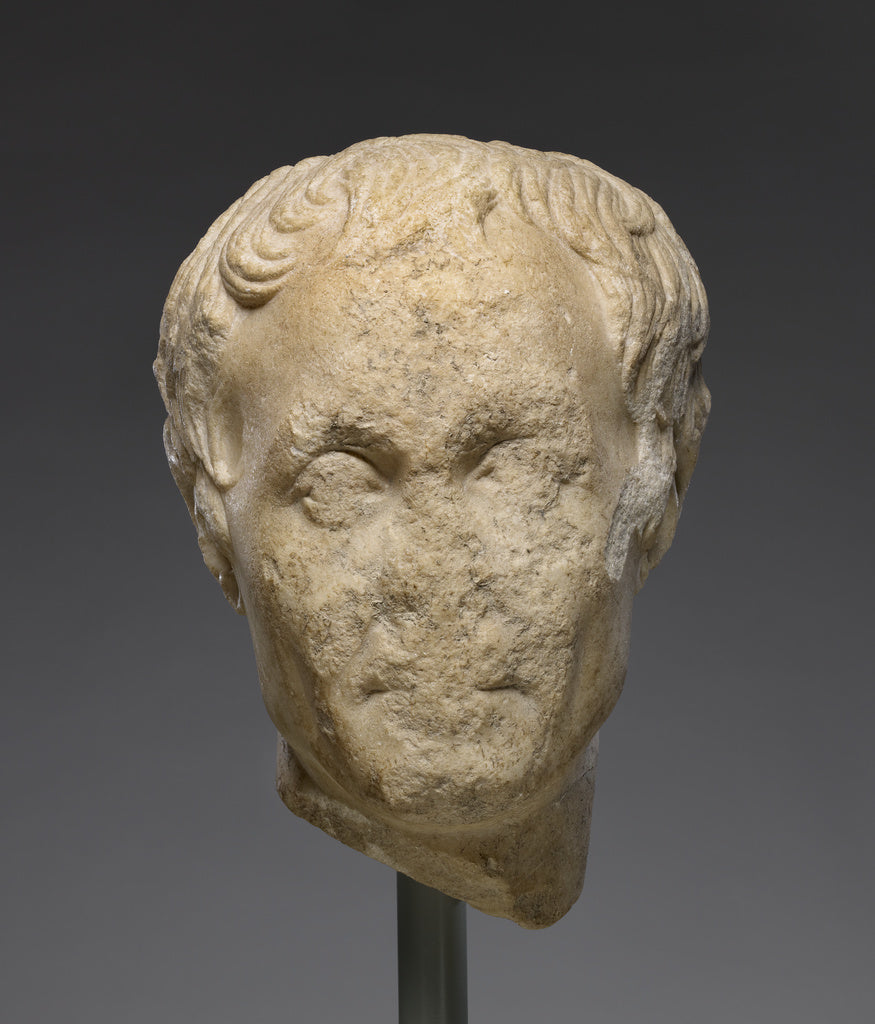 Unknown:Portrait Head of Caesar, Poster Print Wall Art