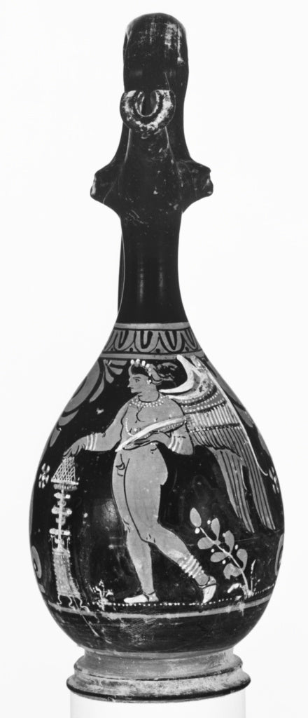 Unknown:Apulian Red-Figure Oinochoe, Poster Print Wall Art