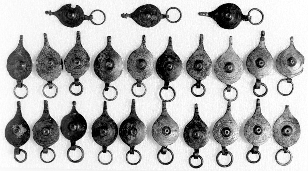 Unknown:One Bronze Pendant on Ring, Poster Print Wall Art