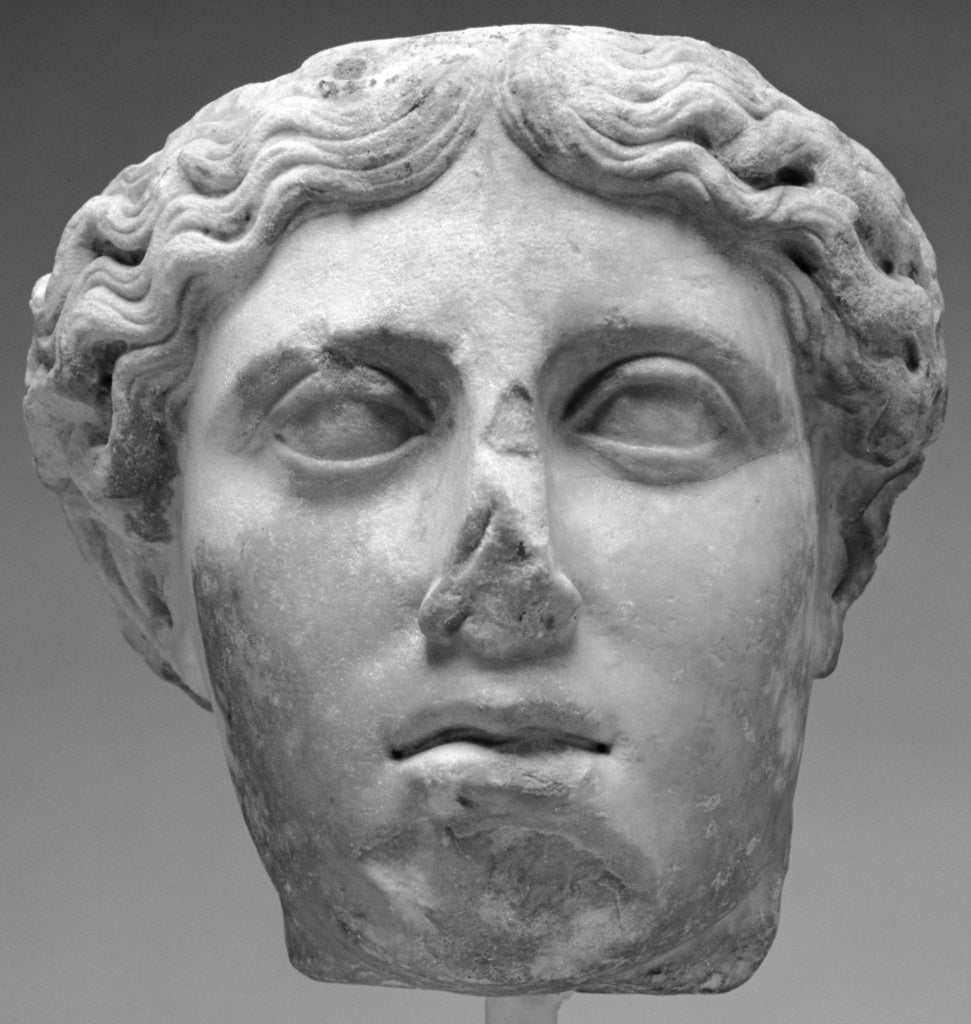 Unknown:Head of Apollo, Poster Print Wall Art