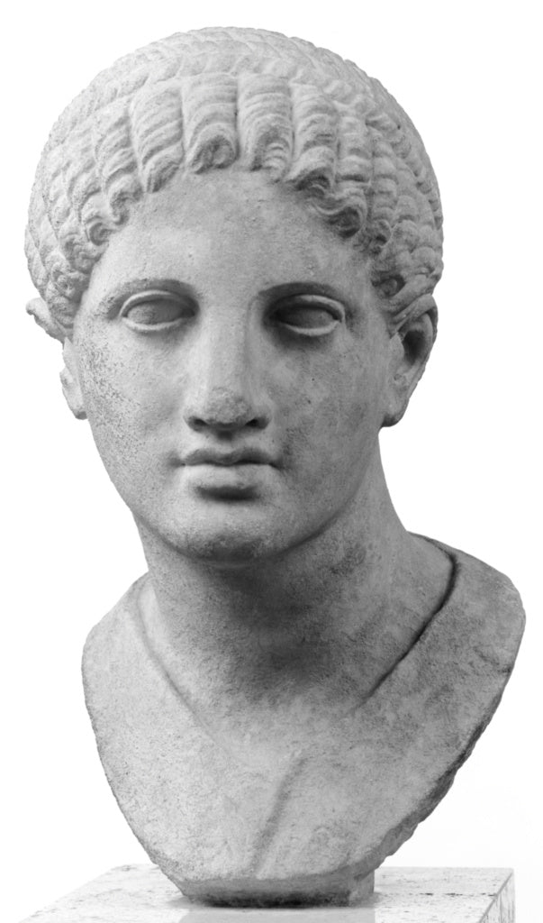 Unknown:Imitation of a Bust of Sappho, Poster Print Wall Art