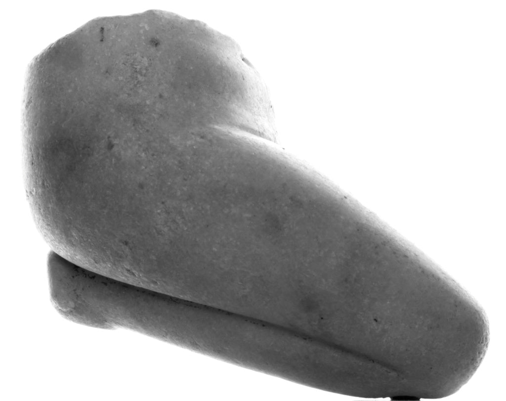 Unknown:Statue Fragment: Right Thigh of a Crouching Aphrodit, Poster Print Wall Art