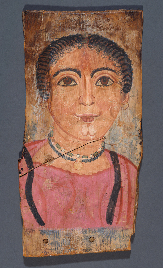 Unknown:Mummy Portrait of a Woman, Poster Print Wall Art