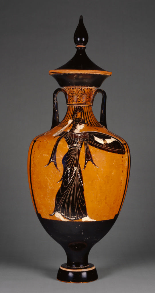 Marsyas PainterAttributed to the:Attic Panathenaic Amphora w, Poster Print Wall Art