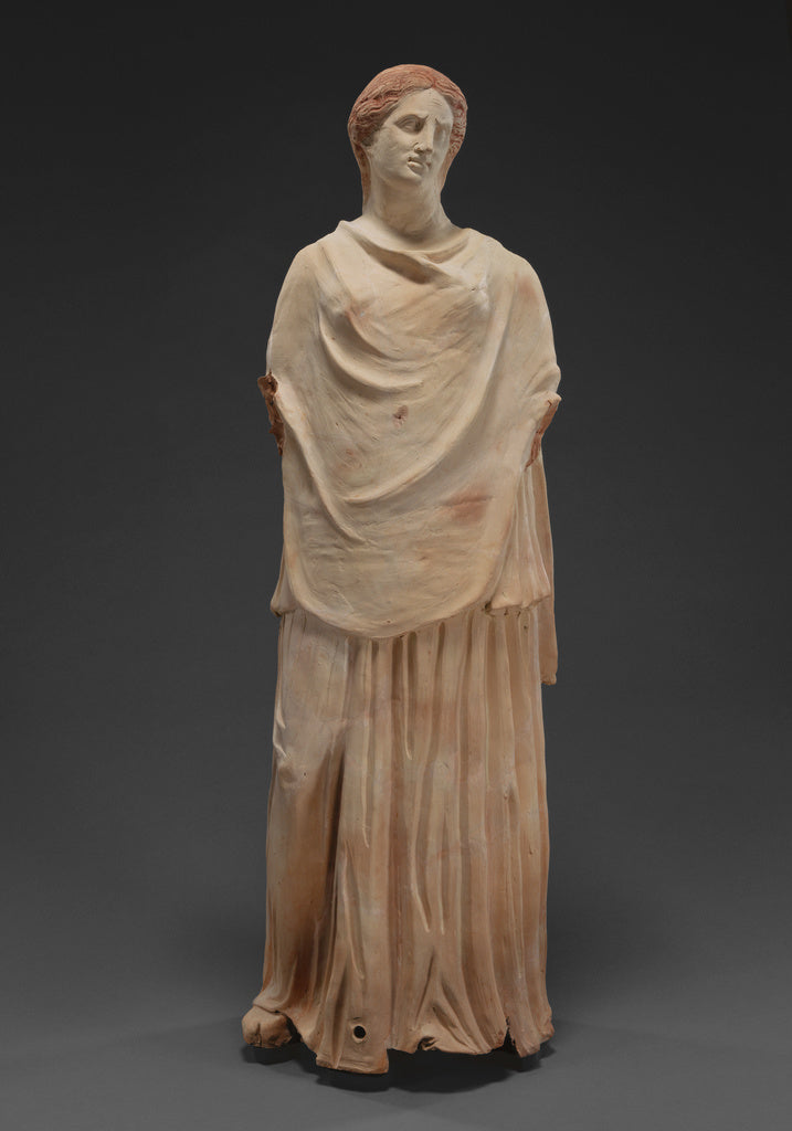 Unknown:Statue of a Mourning Woman, Poster Print Wall Art
