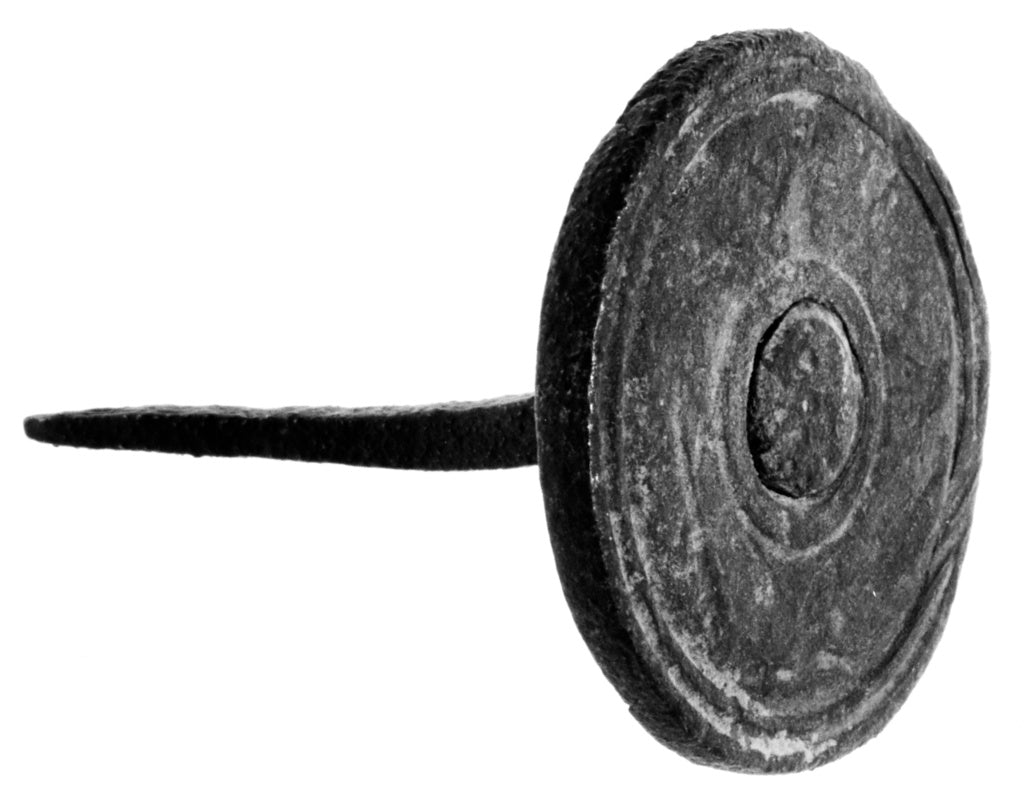 Unknown:Disc with Projecting Nail, Poster Print Wall Art