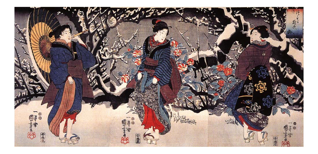 010526, historic, vintage ukiyo-e Japan artwork,12x8"(A4) Poster Print