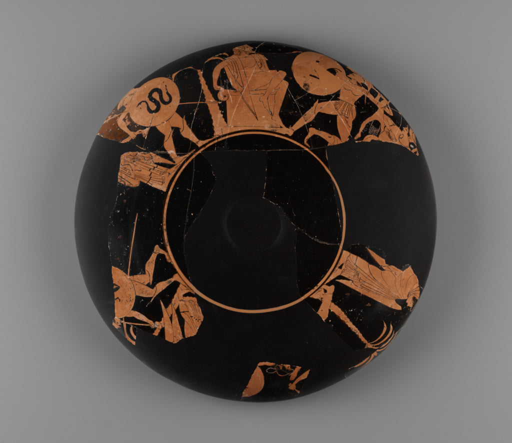 OltosAttributed to:Fragmentary Attic Red-Figure Kylix, Poster Print Wall Art