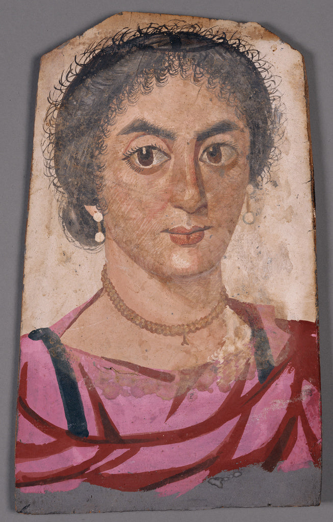 Unknown:Mummy Portrait of a Young Woman, Poster Print Wall Art