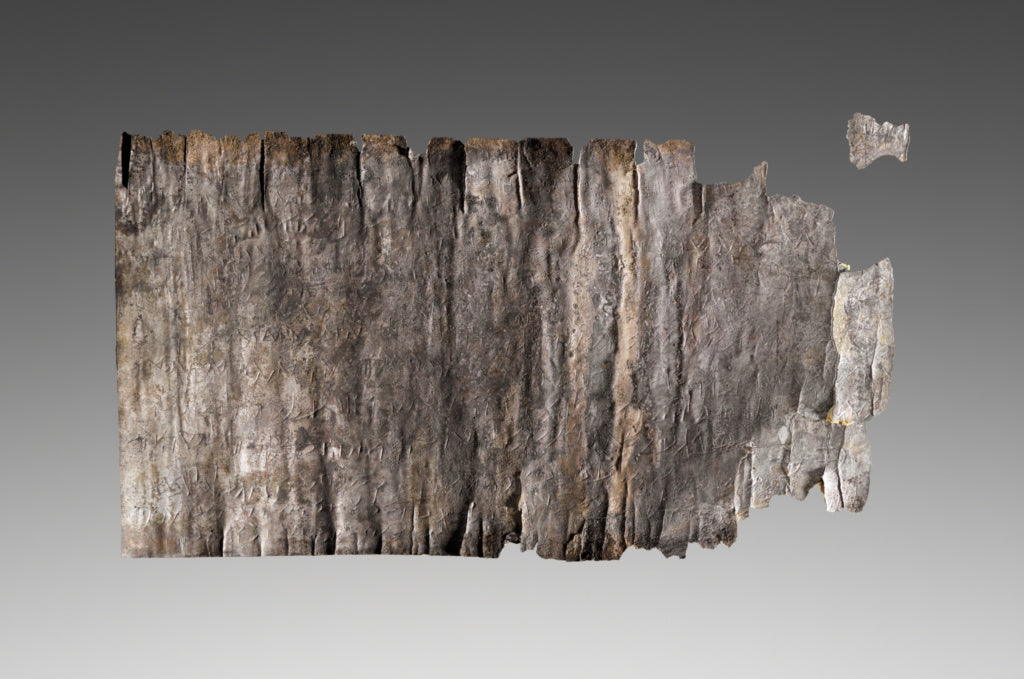 Unknown:Rolled Sheet with Magic Inscription, Poster Print Wall Art