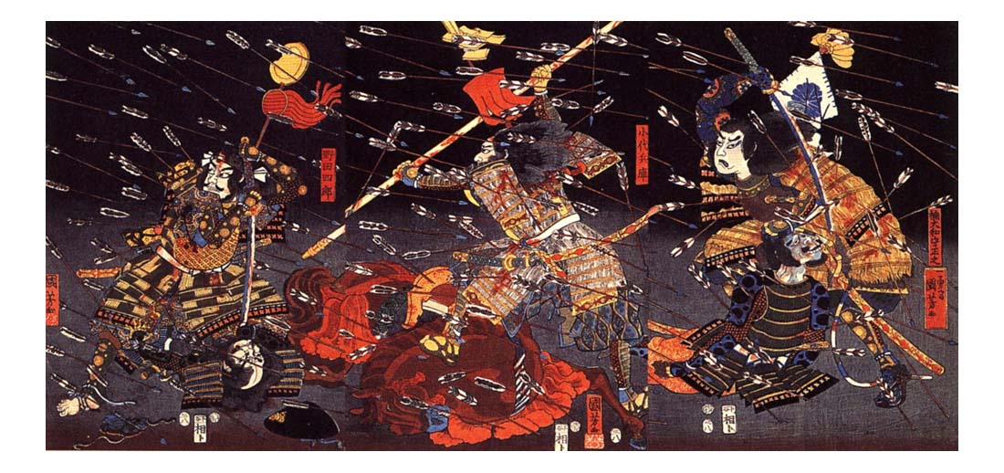 011167, historic, vintage ukiyo-e Japan artwork,12x8"(A4) Poster Print