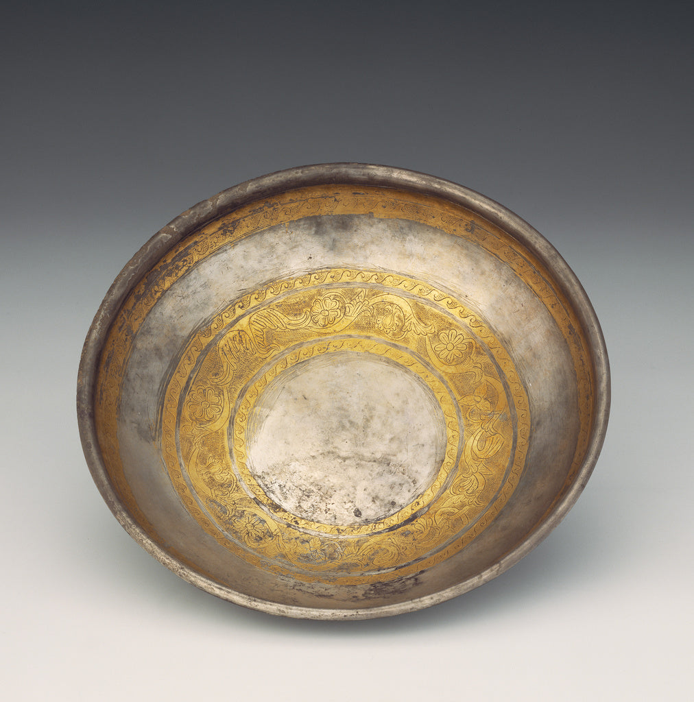 Unknown:Bowl with Tendril Frieze, Poster Print Wall Art