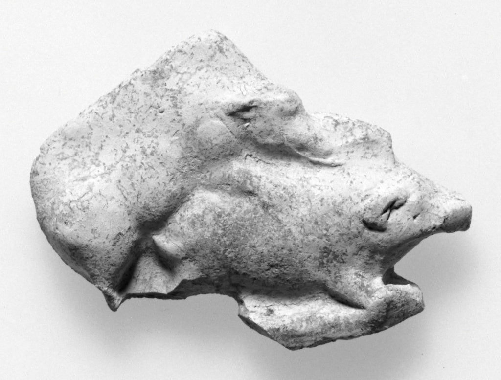 Unknown:Relief of Two Copulating Pigs,16x12"(A3)Poster
