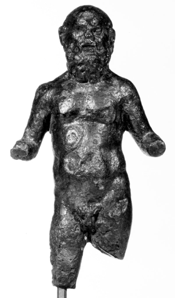 Unknown:Satyr with Sokrates' Features, Poster Print Wall Art