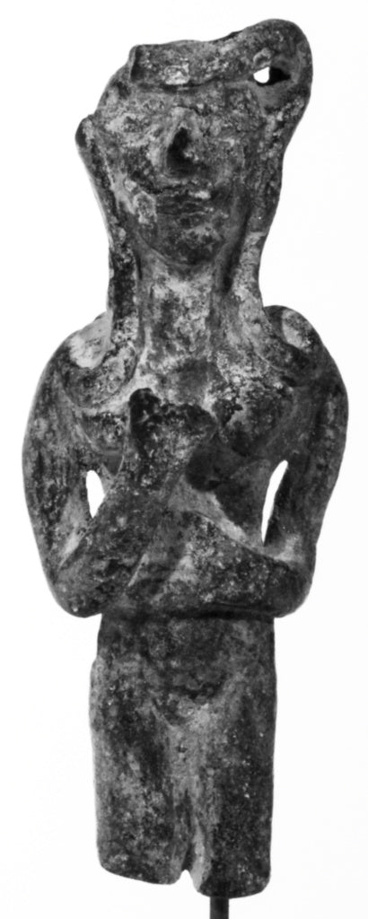 Unknown Artist:Statuette of a Female, Poster Print Wall Art