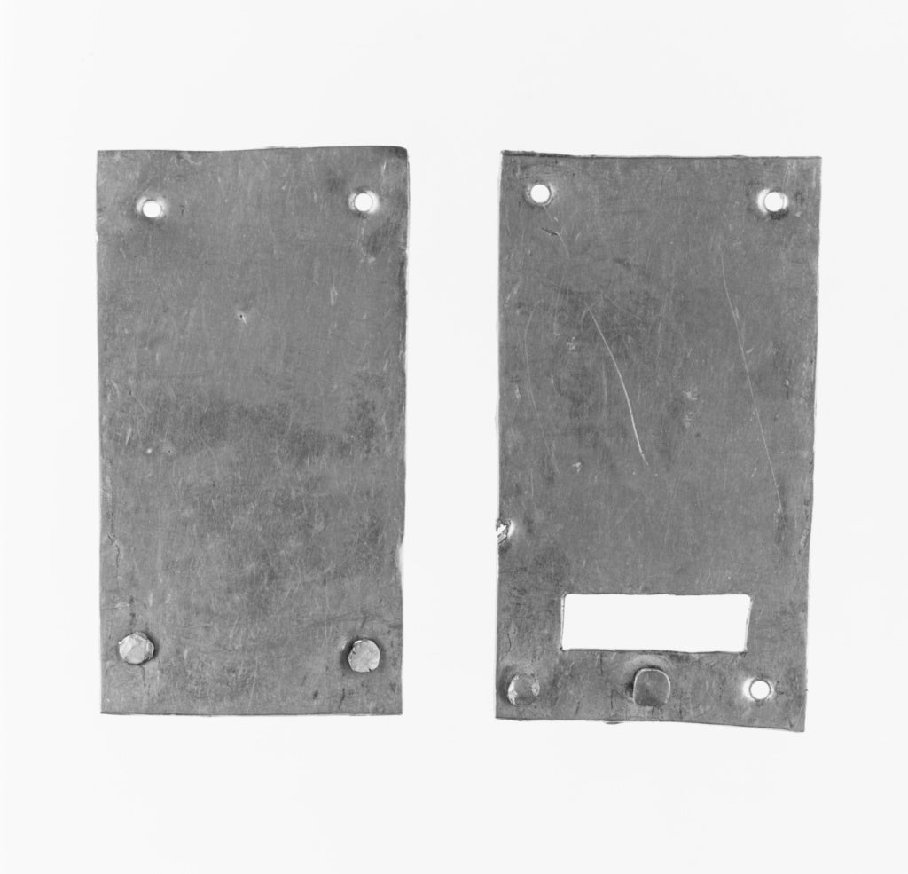 Unknown:Metal Mount for a Belt Buckle, Poster Print Wall Art