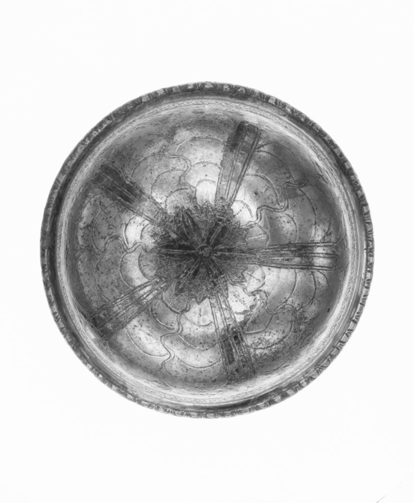 Unknown:Cup with a Leaf Calyx Decoration, Poster Print Wall Art