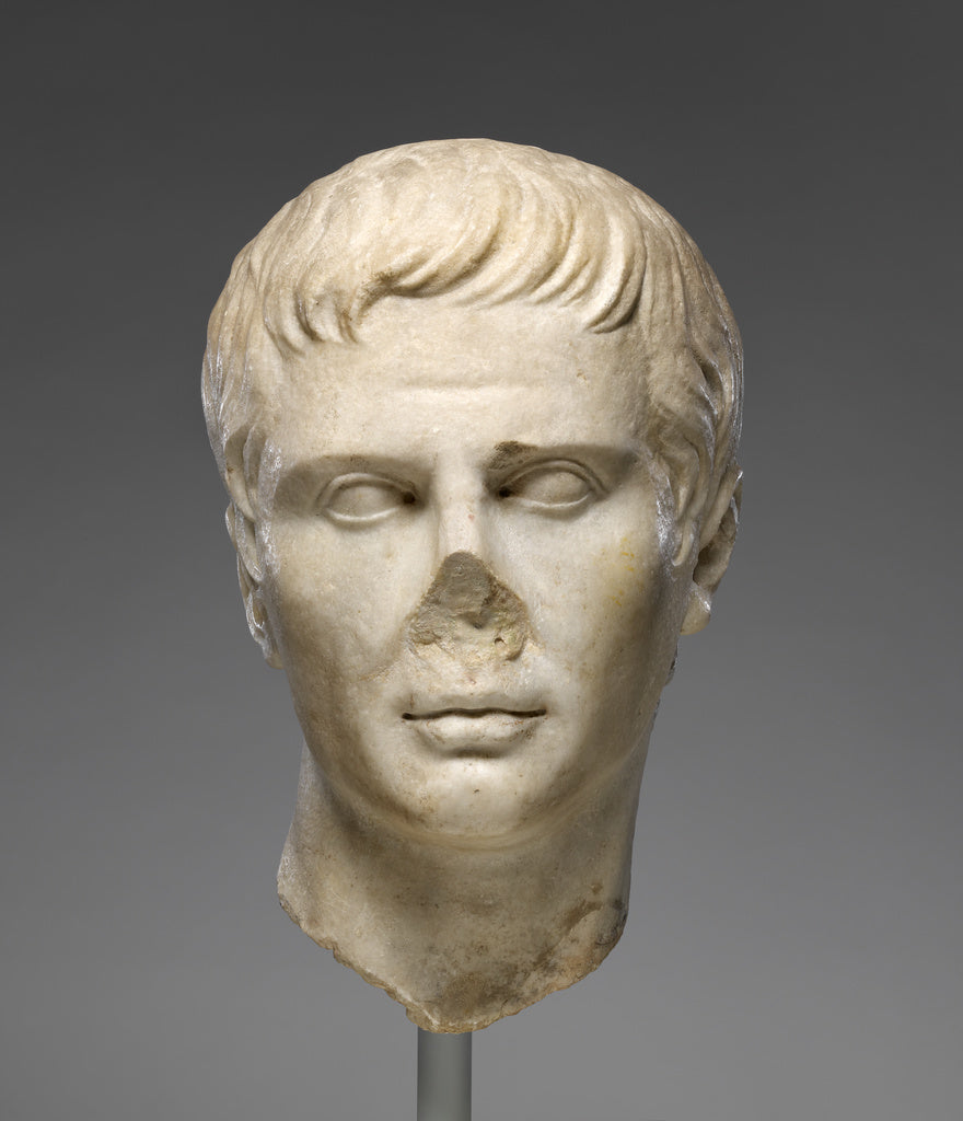 Unknown:Portrait Head, Poster Print Wall Art