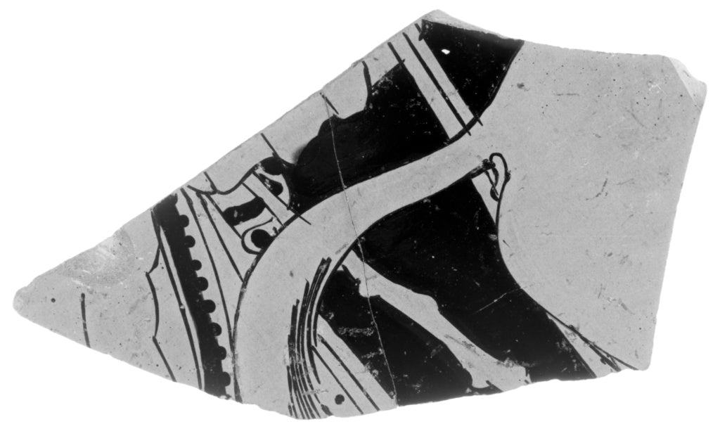 Brygos PainterClose to:Attic Red-Figure Skyphos Fragment, Poster Print Wall Art