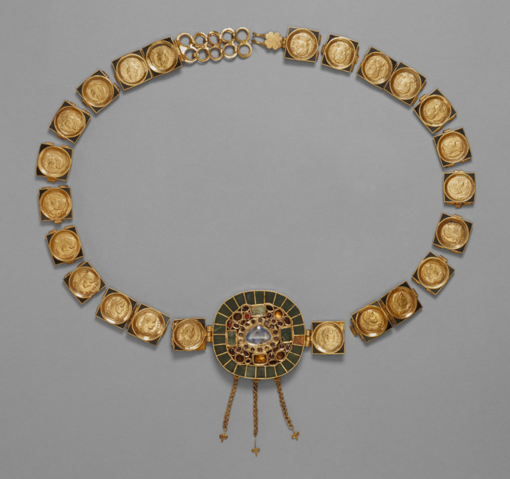 Unknown:Belt with Central Medallion, Poster Print Wall Art