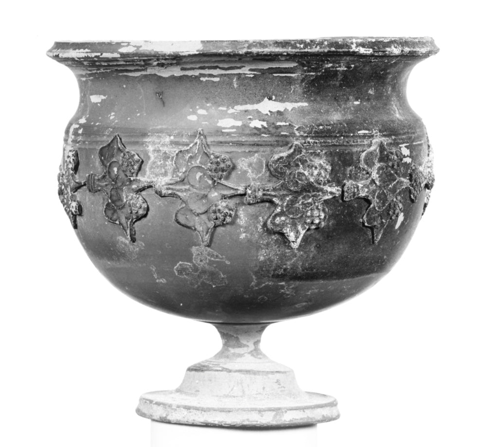 Unknown:Terra Sigillata Krater with Applique Reliefs of Vine, Poster Print Wall Art