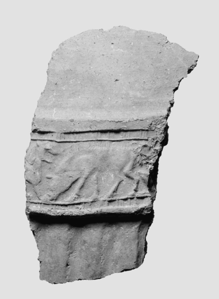 Unknown Artist:Italic Red Ware Pithos Fragment, Poster Print Wall Art