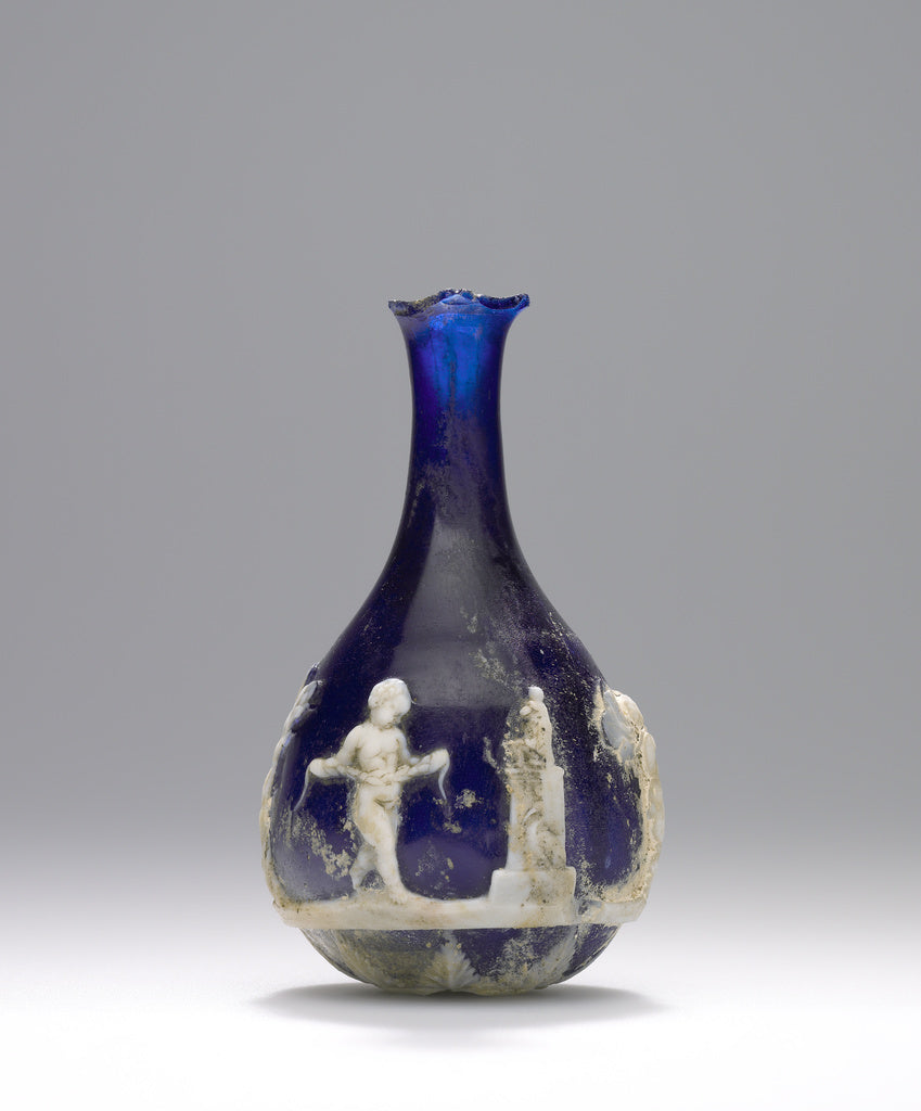 Unknown:Cameo Glass Flask, Poster Print Wall Art