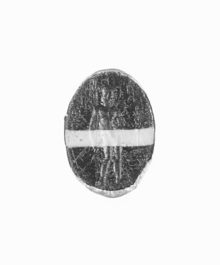Unknown:Cast Gem Set Into a Hollow Ring, Poster Print Wall Art