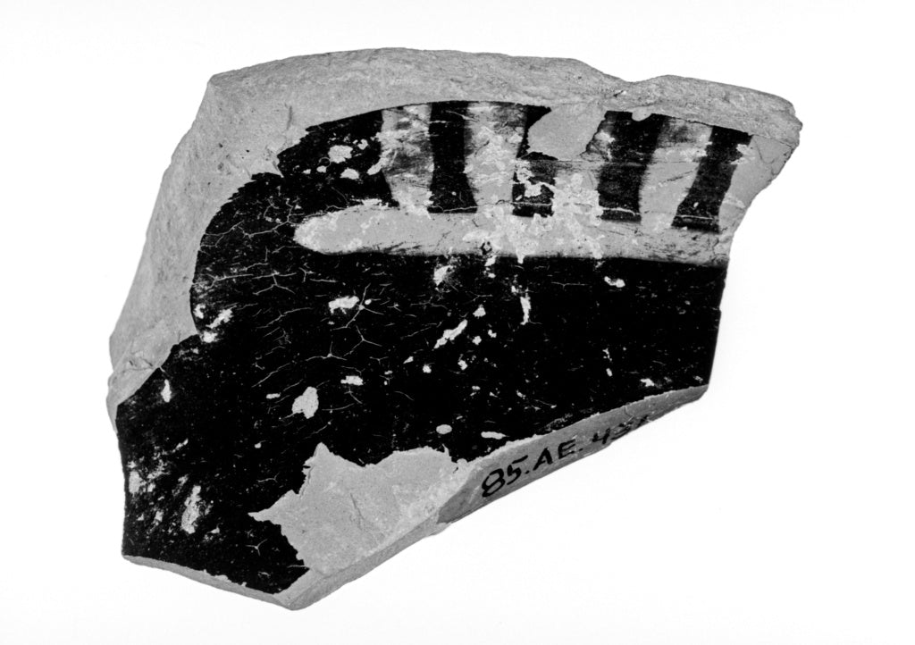 Unknown:Krater(?) Fragment with Superposed Color, Poster Print Wall Art