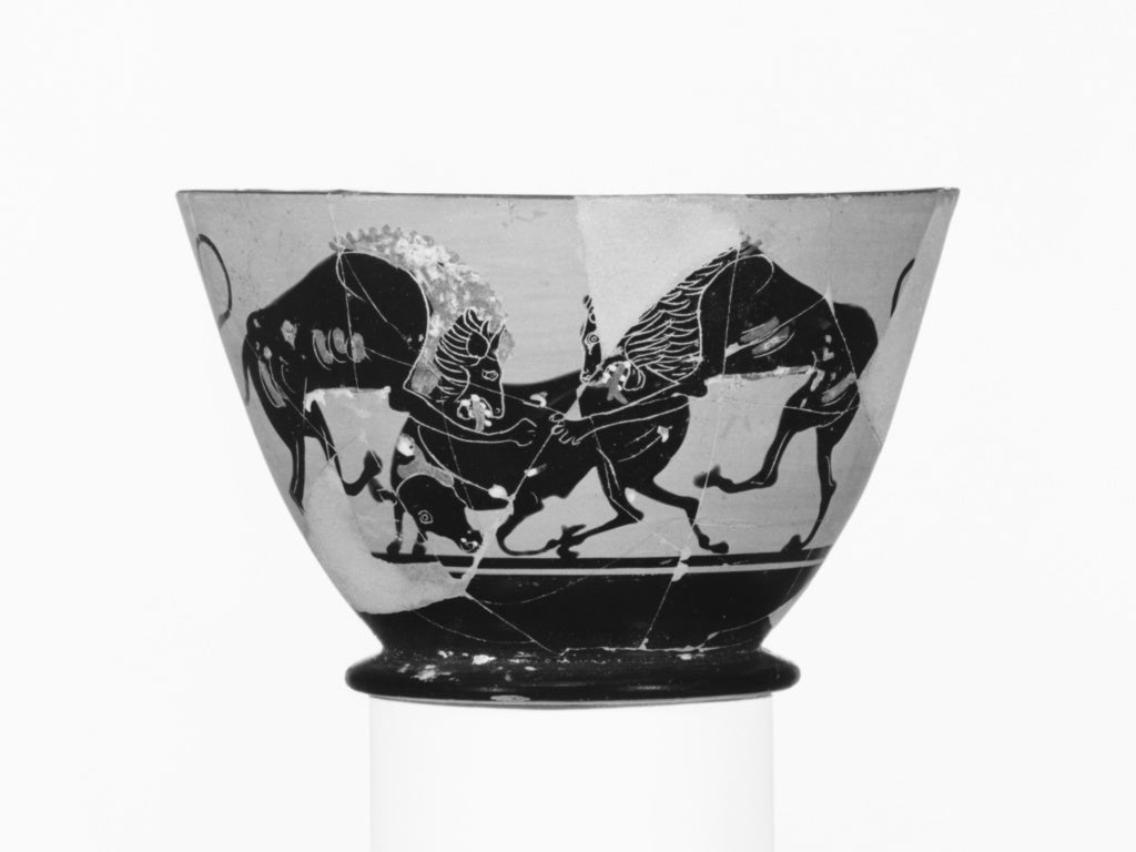 Group of Vatican 480Related to:Attic Black-Figure Kyathos, Poster Print Wall Art