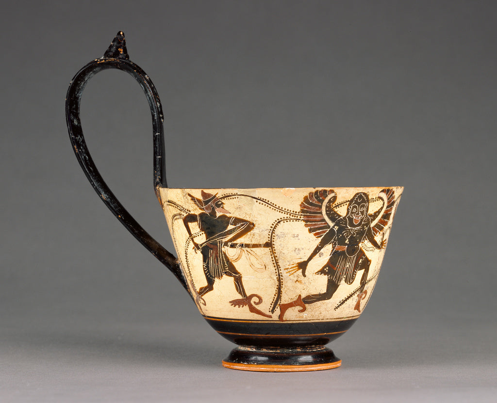 Theseus PainterAttributed to near the:Attic Black-Figure Kya, Poster Print Wall Art